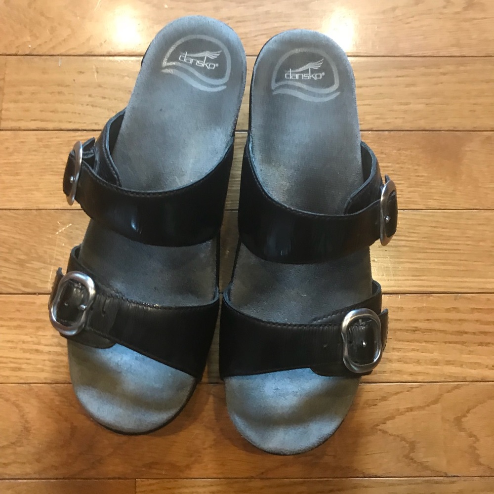 Dansko Patent Sandals